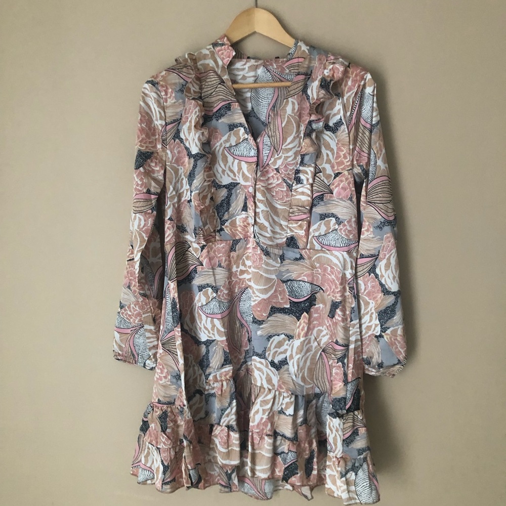 Ruffle Front Dress - Picture 6 of 8